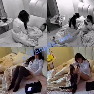 ⭐酒店偷拍:长腿女换上堆堆袜和黑丝无奈有个早泄男友
